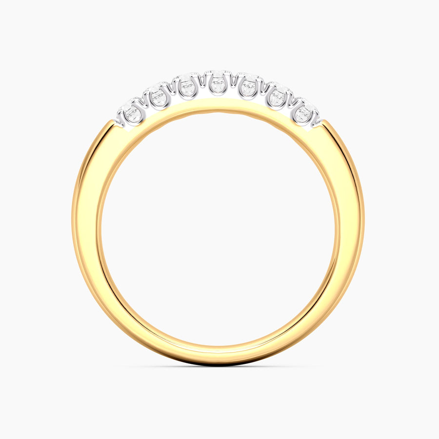 Lab-Grown 0.29 Ct Diamond Harmony Band Ring