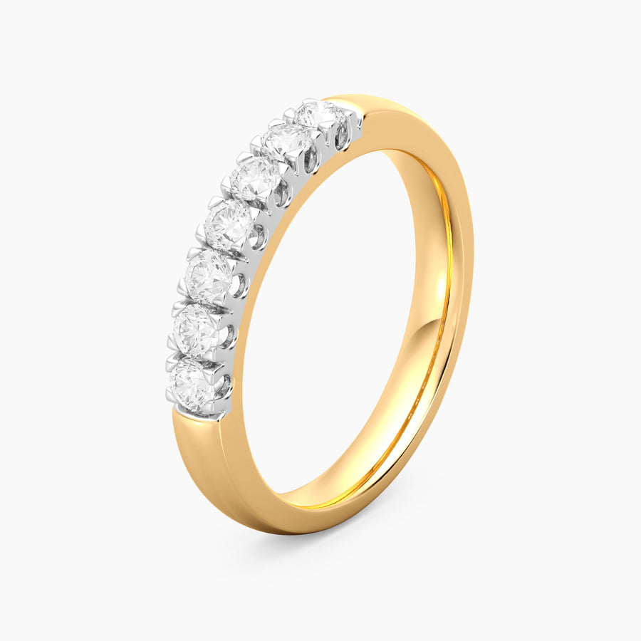 Lab-Grown 0.50 Ct Diamond Harmony Band Ring