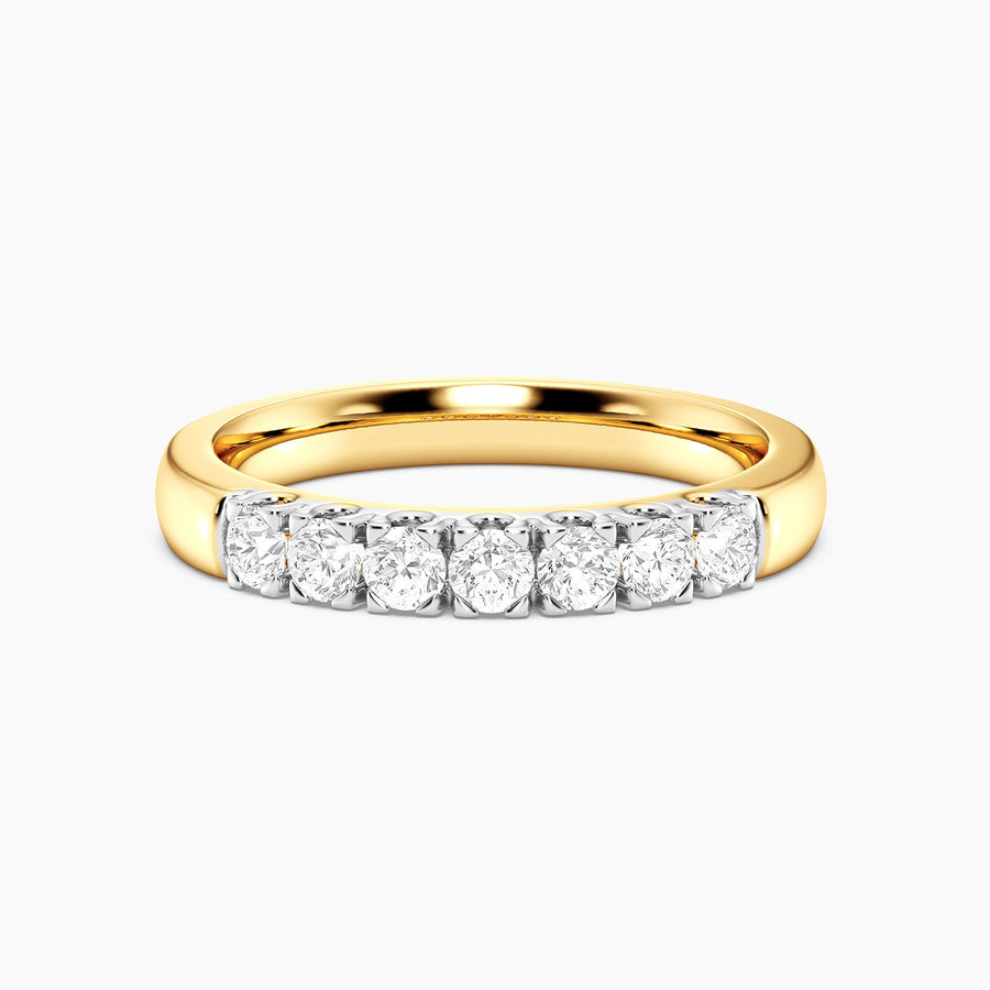 Lab-Grown 0.50 Ct Diamond Harmony Band Ring