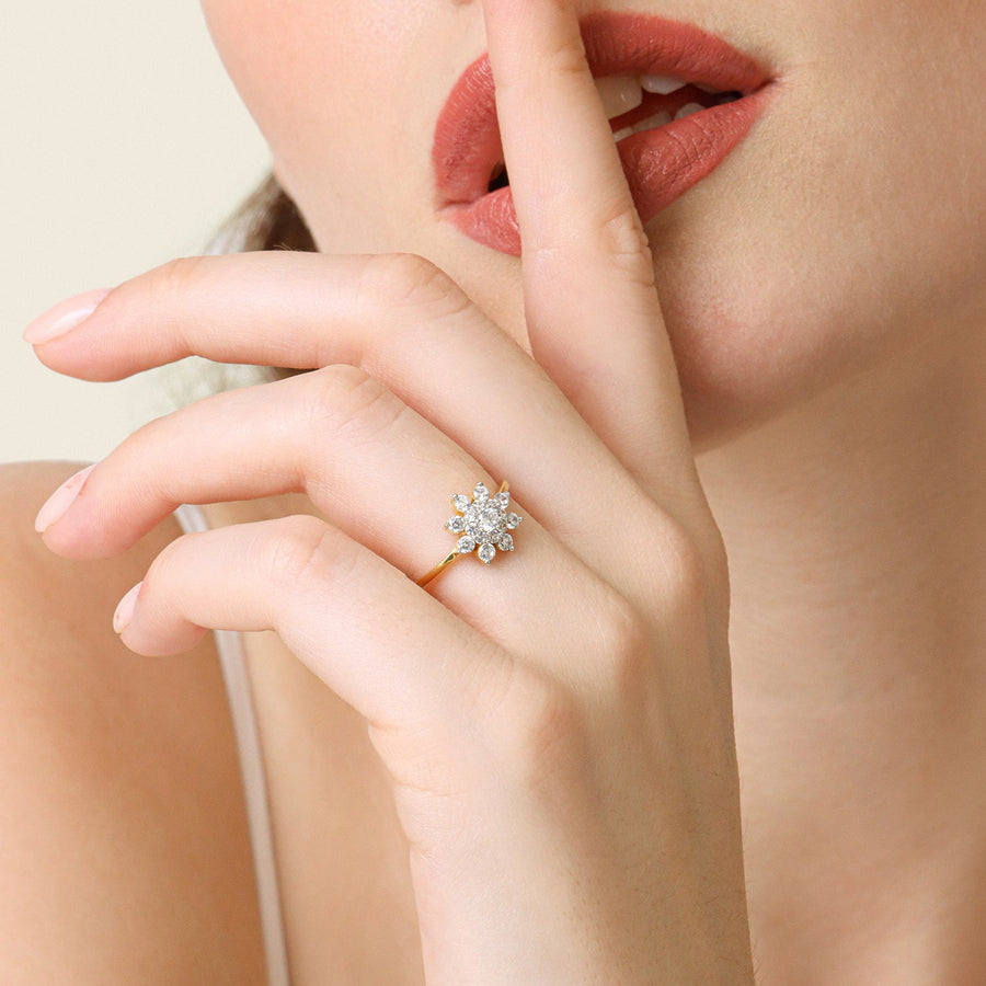 Lab-Grown 0.50 Ct Bloom Ring