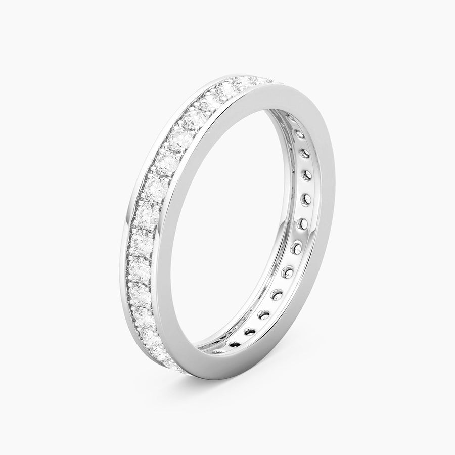 Lab-Grown Infinity Ring