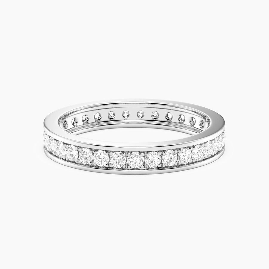 Lab-Grown Infinity Ring