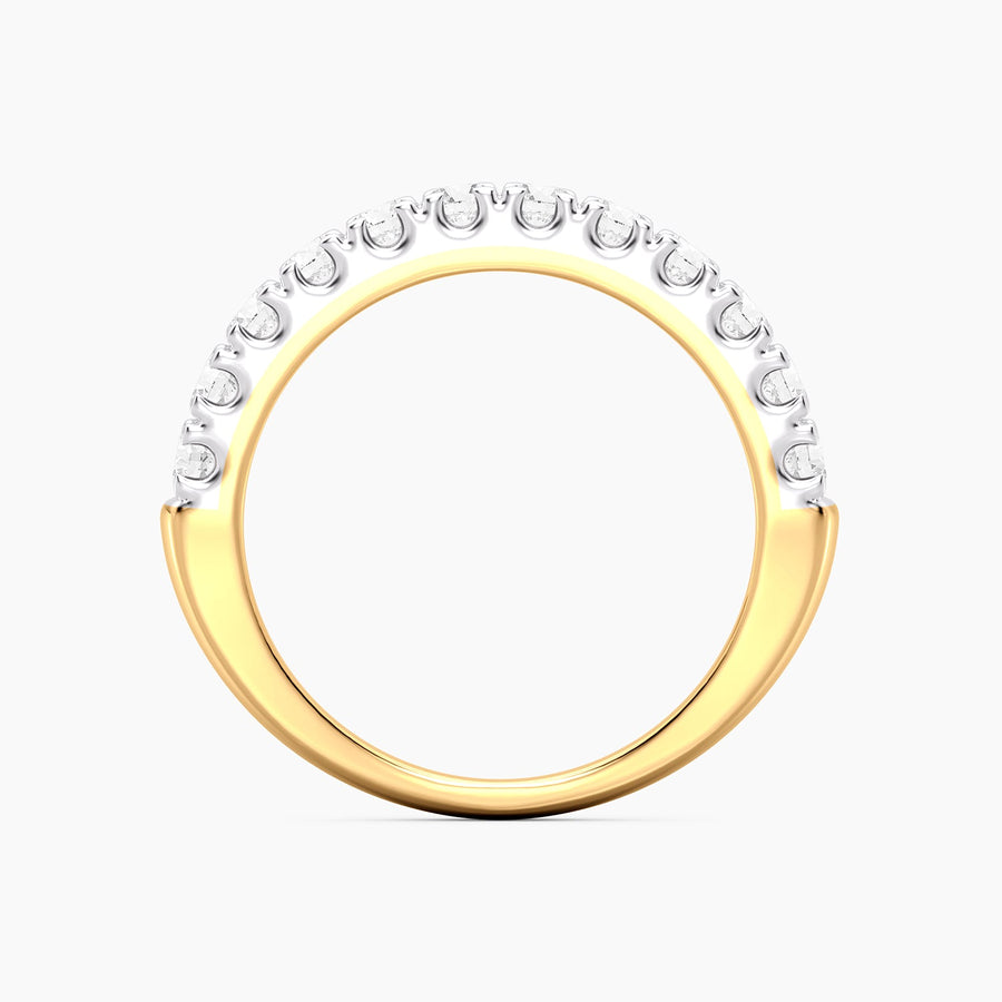 Lab-Grown  Golden Brilliance Ring