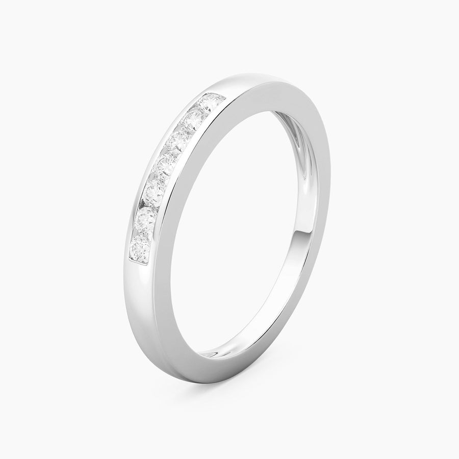 Lab-Grown 0.18 Ct Stackable Symmetry Ring