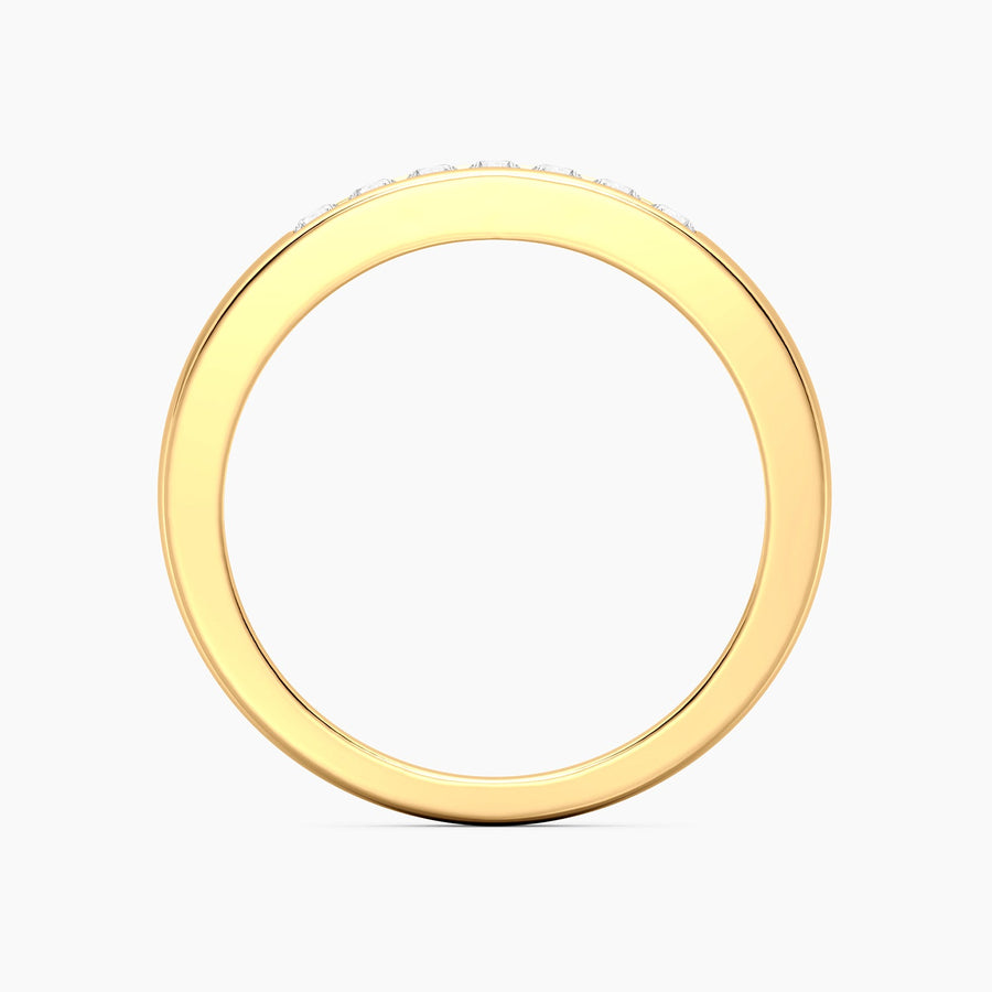 Lab-Grown 0.18 Ct Stackable Symmetry Ring