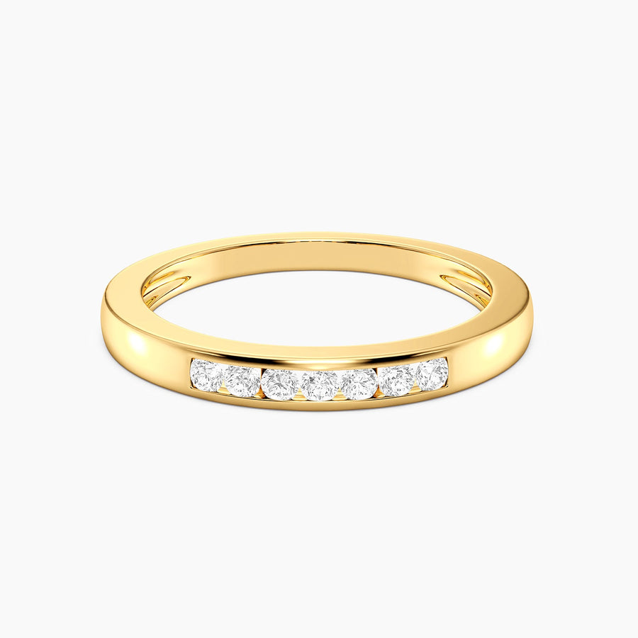 Lab-Grown 0.18 Ct Stackable Symmetry Ring