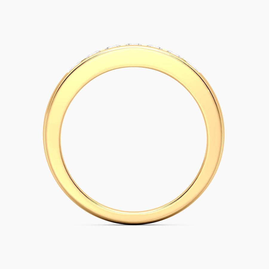 Lab-Grown 0.29 Ct Stackable Symmetry Ring