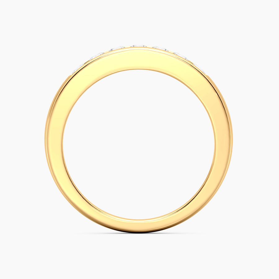 Lab-Grown 0.29 Ct Stackable Symmetry Ring