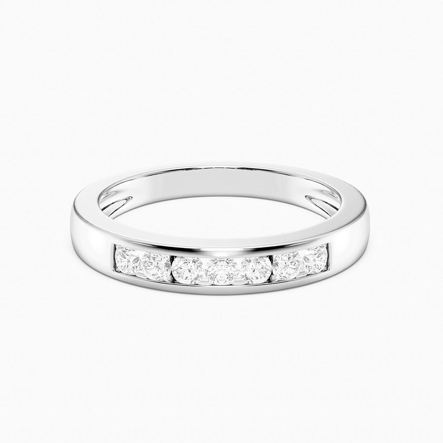 Lab-Grown 0.29 Ct Stackable Symmetry Ring