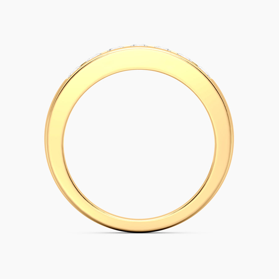 Lab-Grown 0.39 Ct Stackable Symmetry Ring