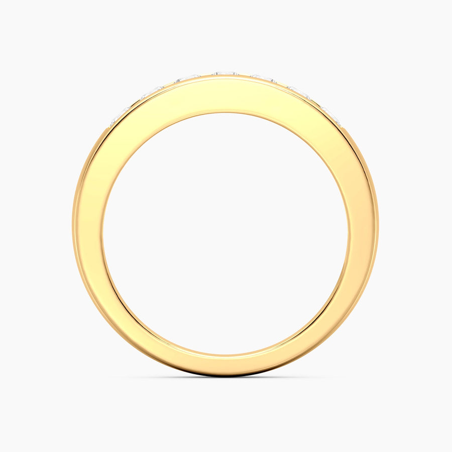 Lab-Grown 0.39 Ct Stackable Symmetry Ring
