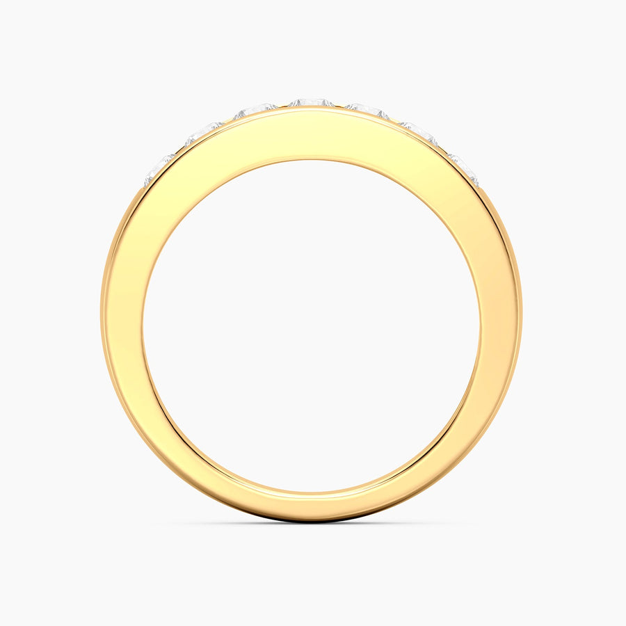 Lab-Grown 0.50 Ct Stackable Symmetry Ring