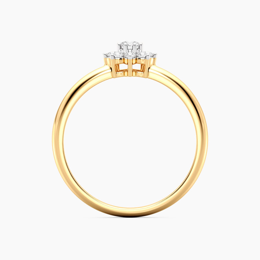 Lab-Grown 0.22 Ct Bloom Ring