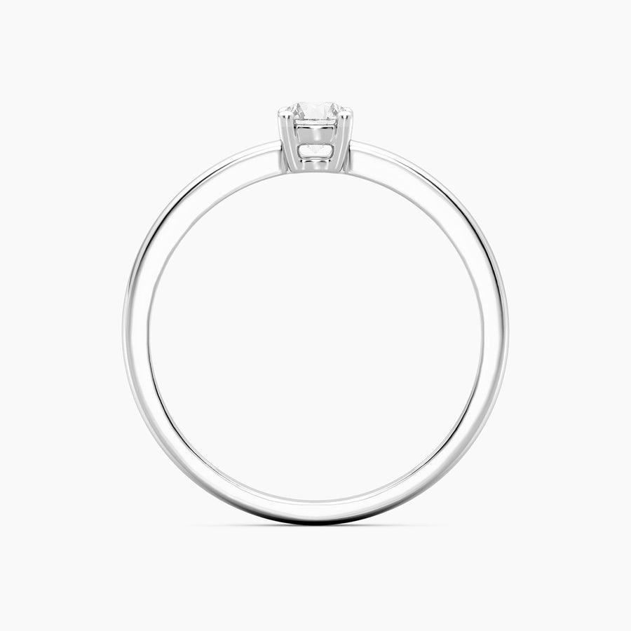 Lab-Grown 0.20 Ct Solo Diamond Stackable Ring