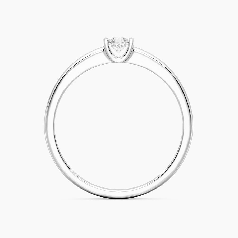 Lab-Grown 0.11 Ct Twin Bar Stackable Ring