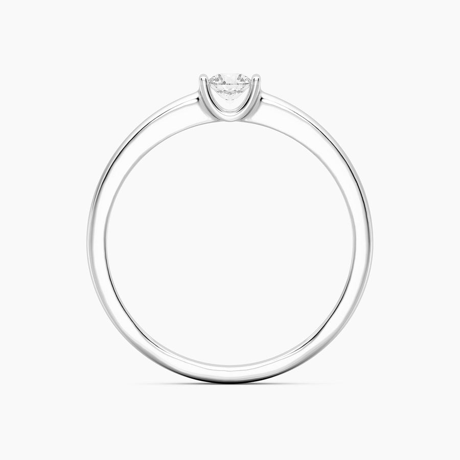 Lab-Grown 0.13 Ct Twin Bar Stackable Ring