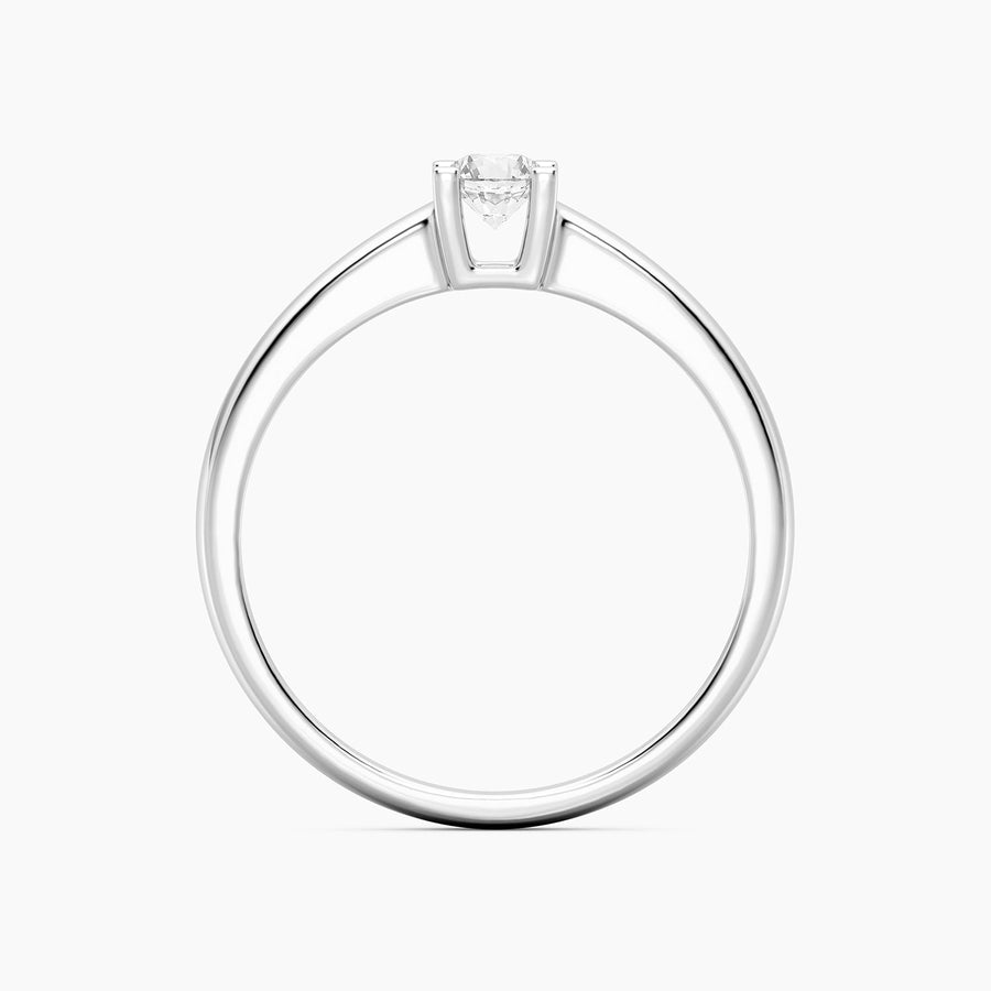 Lab-Grown 0.20 Ct Pillars Solo Ring