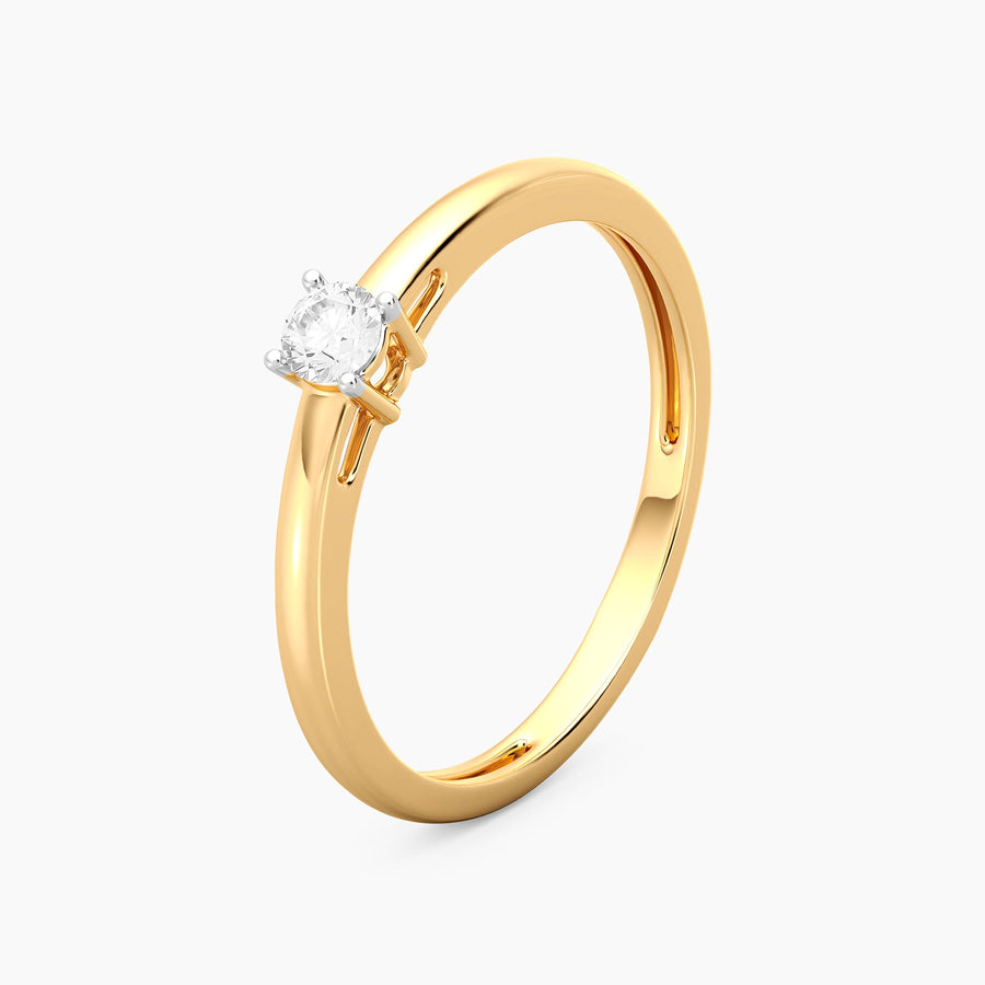 Lab-Grown 0.11 Ct Signature Solo Ring