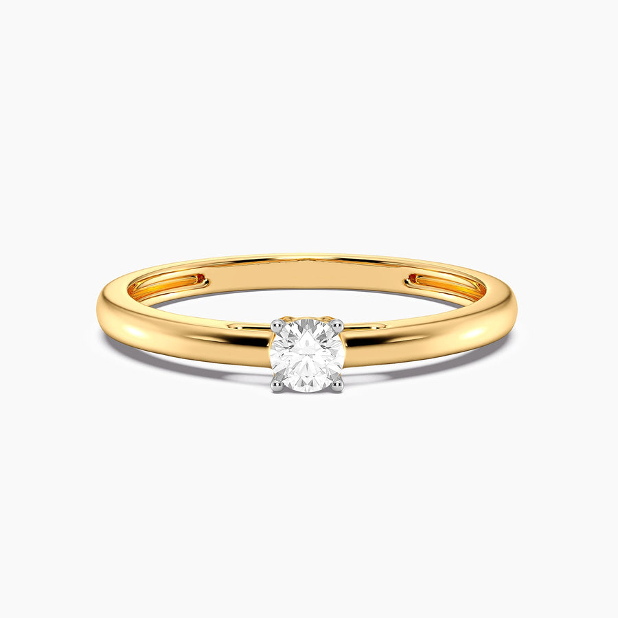 Lab-Grown 0.13 Ct Signature Solo Ring