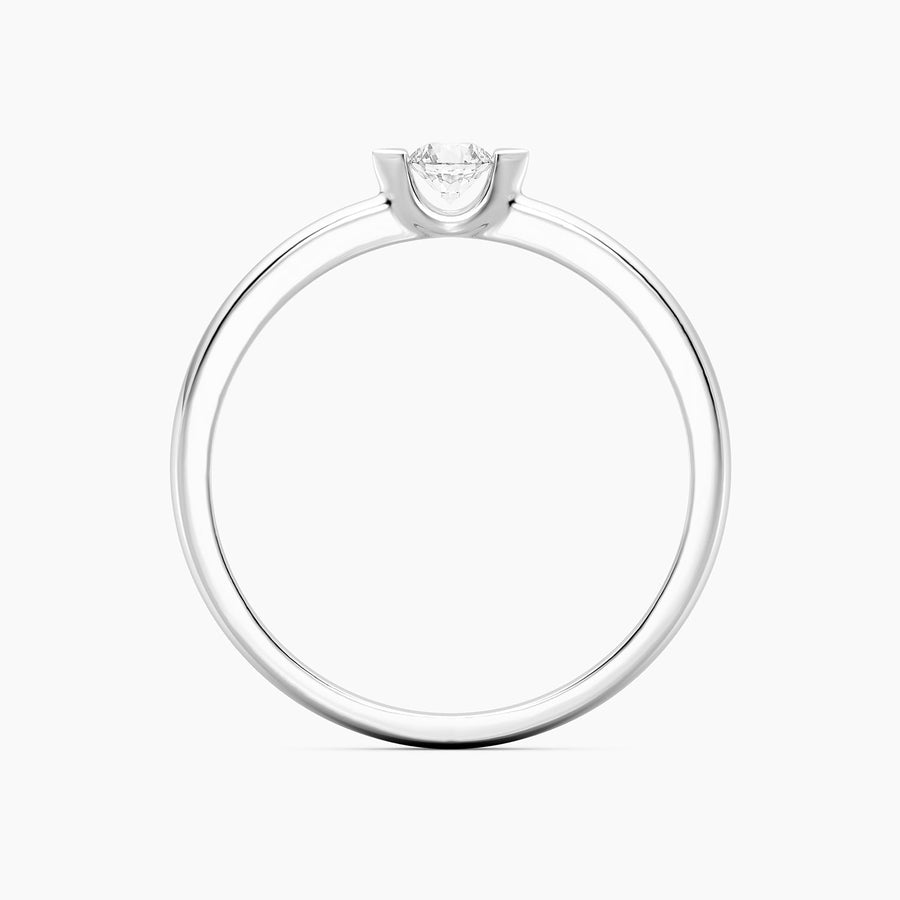 Lab-Grown 0.13 Ct Cape Solo Ring
