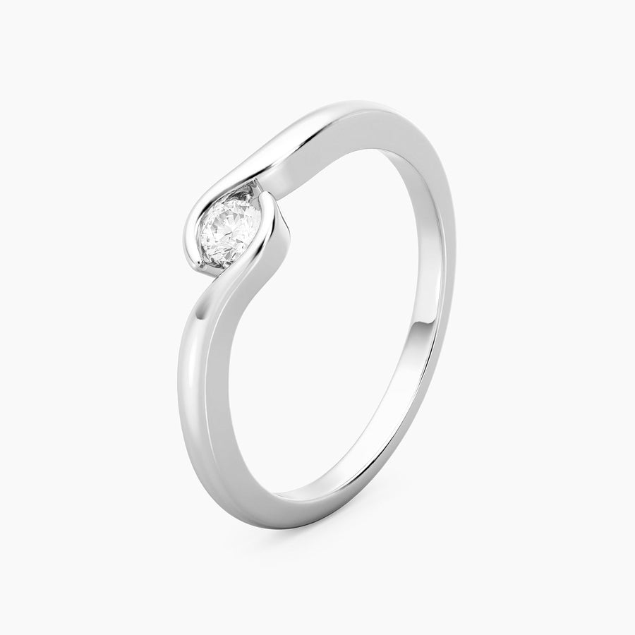 Lab-Grown 0.13 Ct Palms Ring