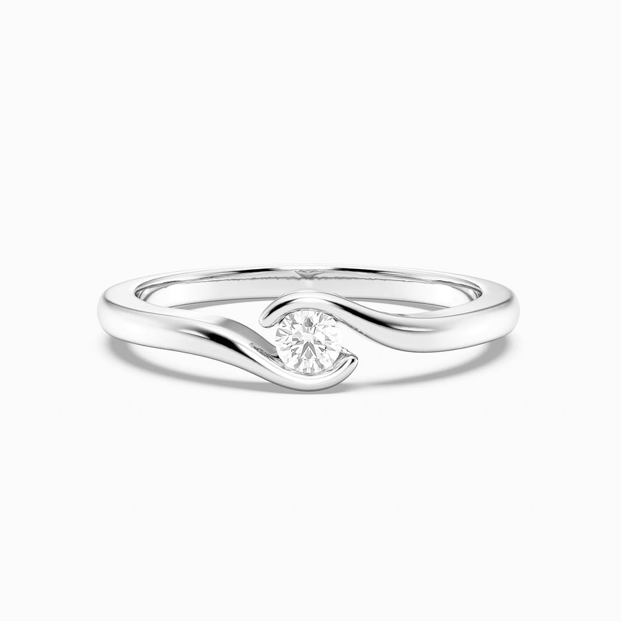 Lab-Grown 0.13 Ct Palms Ring