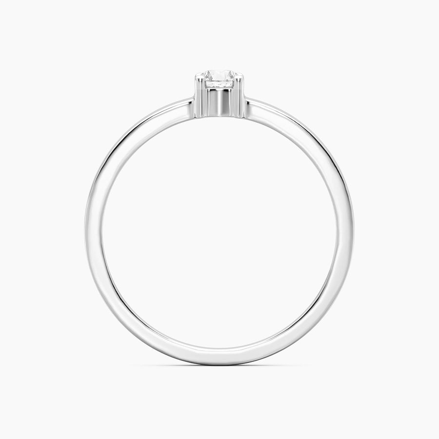 Lab-Grown 0.13 Ct Diamond Solo Band Ring