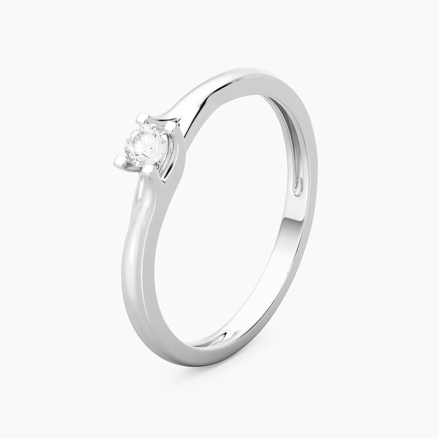 Lab-Grown 0.11 Ct Roots Solo Ring