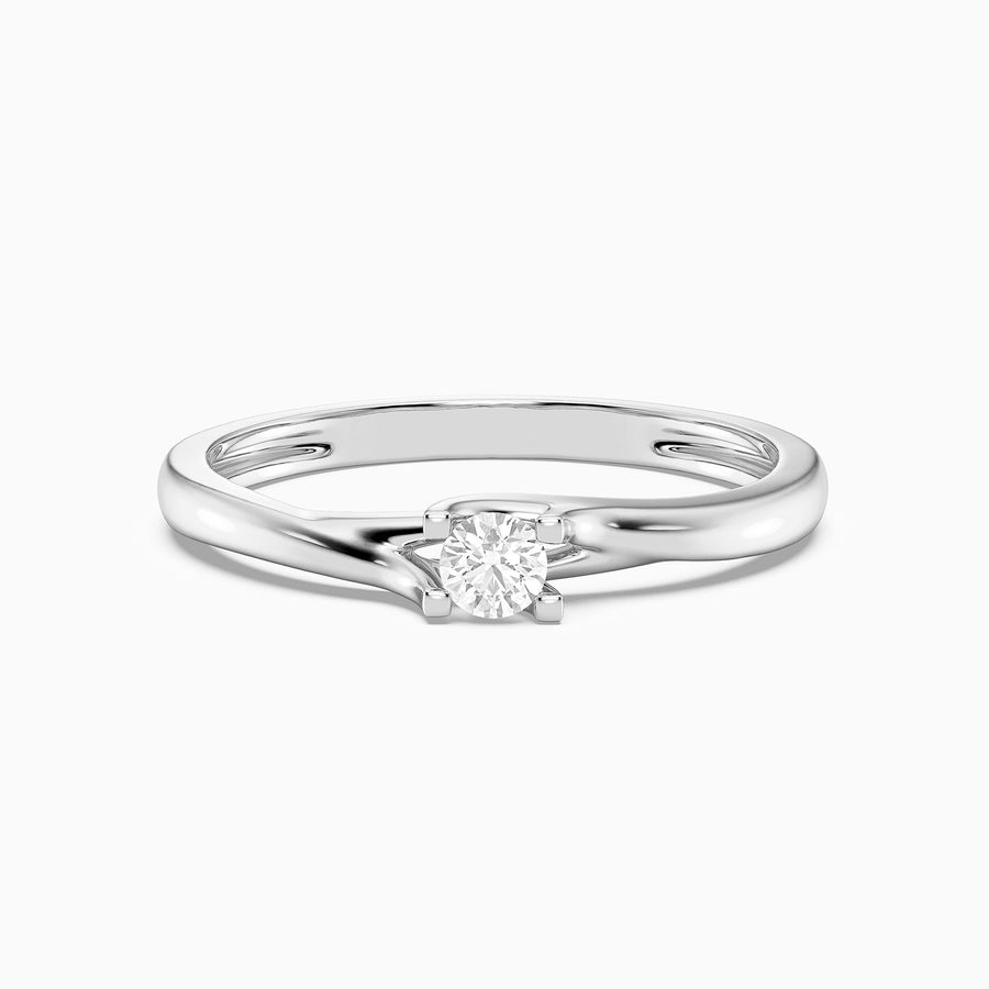 Lab-Grown 0.11 Ct Roots Solo Ring