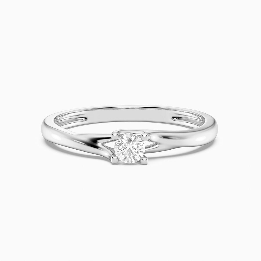 Lab-Grown 0.13 Ct Roots Solo Ring