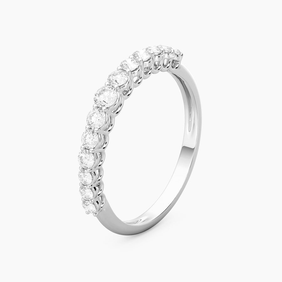 Lab-Grown  Gold Diamond Band Ring