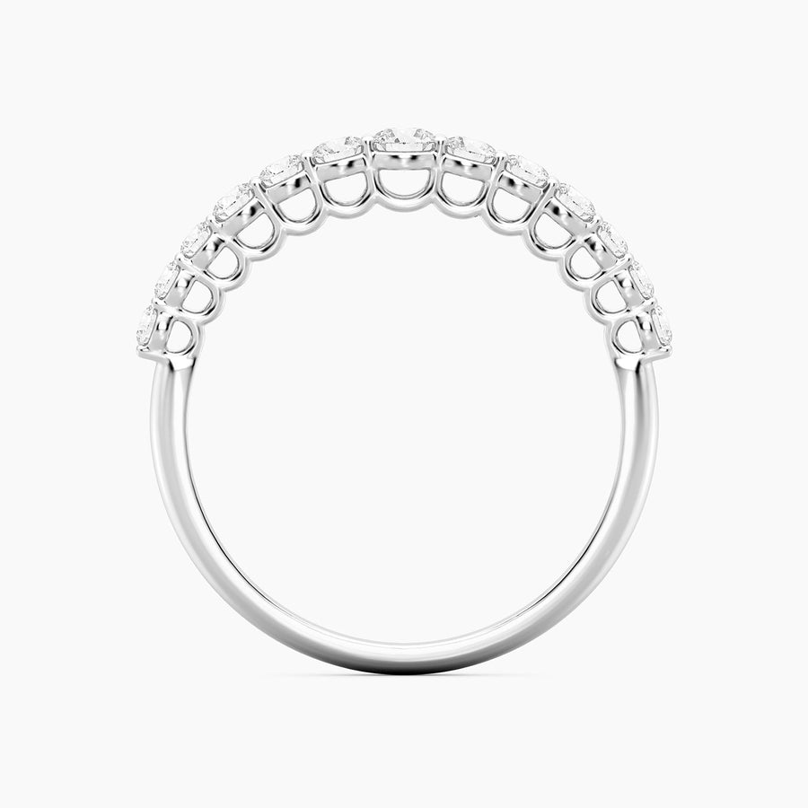 Lab-Grown  Gold Diamond Band Ring