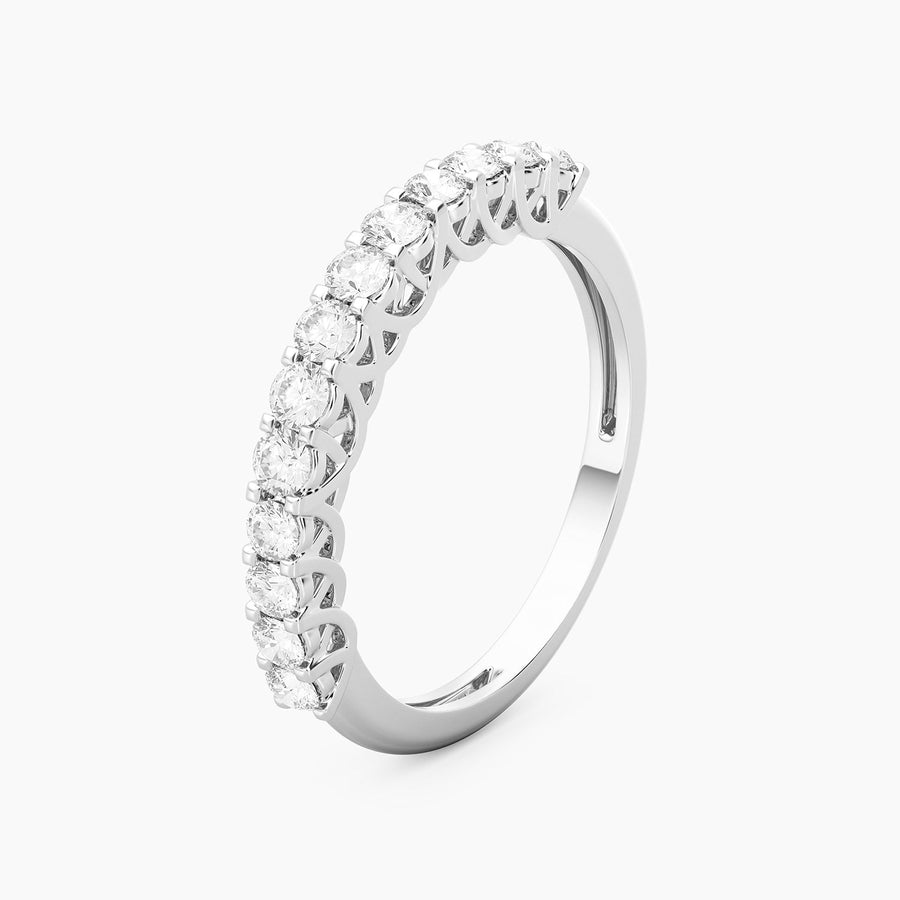 Lab-Grown  Golden Eternity Band Ring