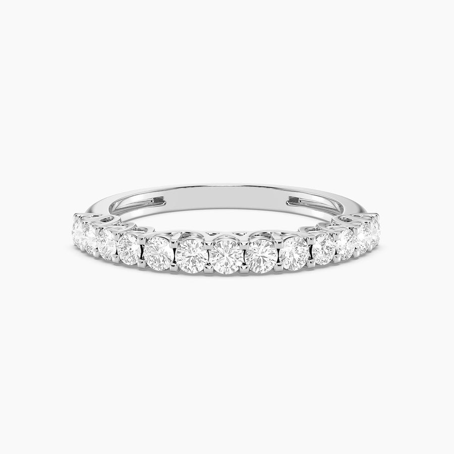 Lab-Grown  Golden Eternity Band Ring