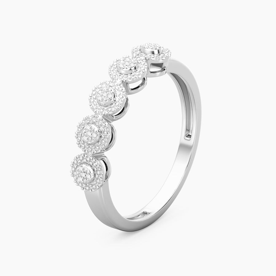 Lab-Grown Diamond Bezel Stackable Ring