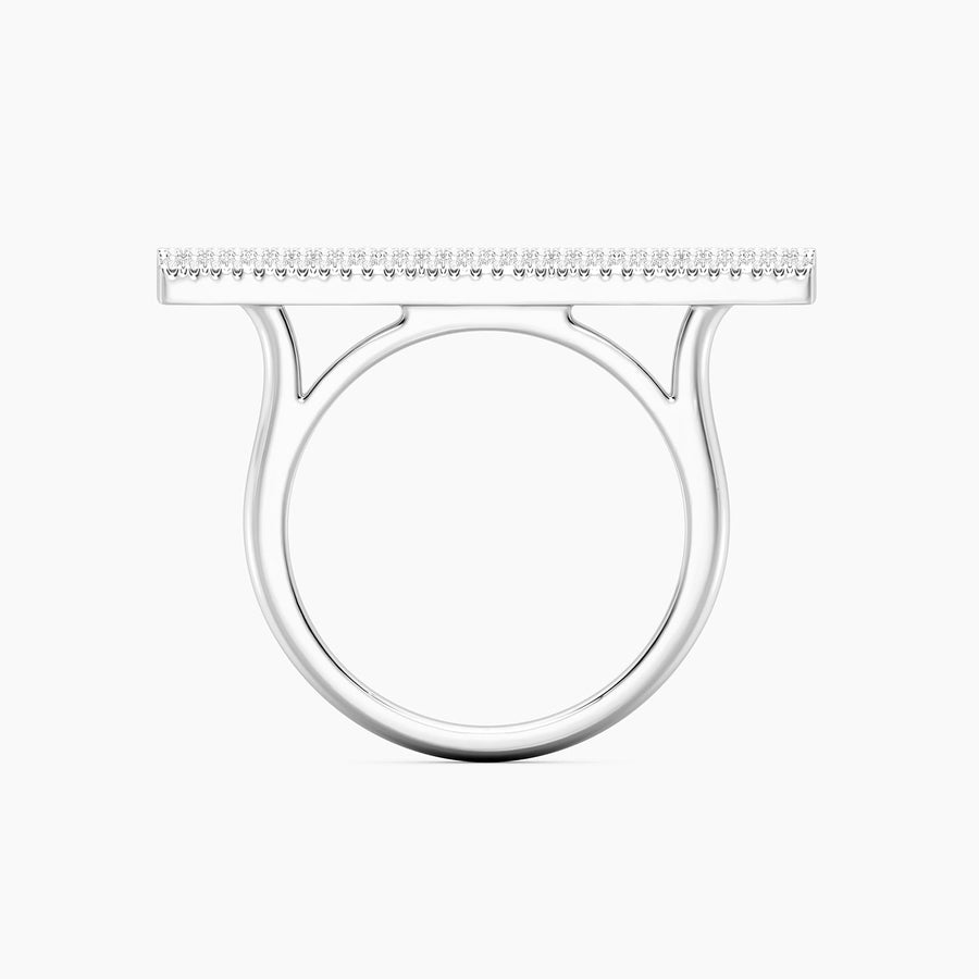 Lab-Grown Raise The Bar Statement Ring