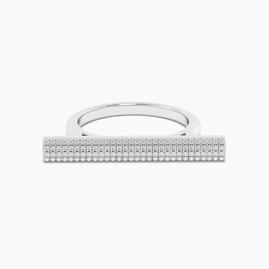 Lab-Grown Raise The Bar Statement Ring