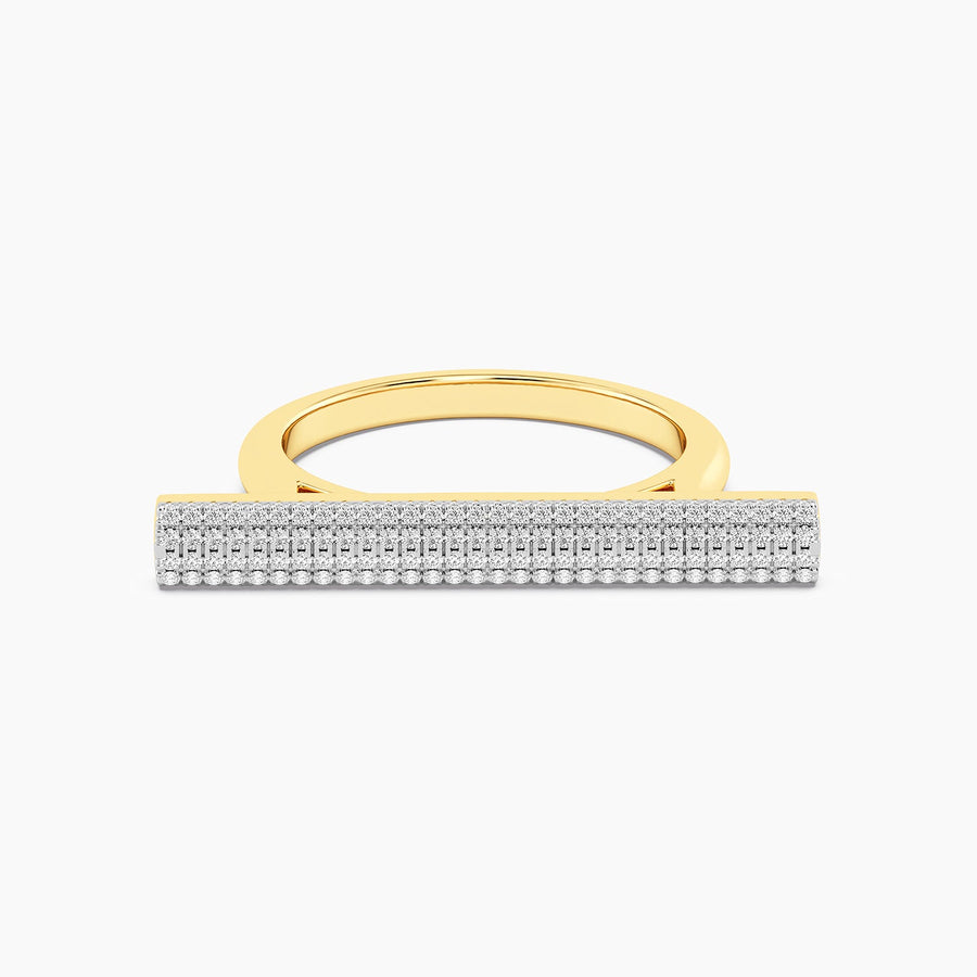 Lab-Grown Raise The Bar Statement Ring