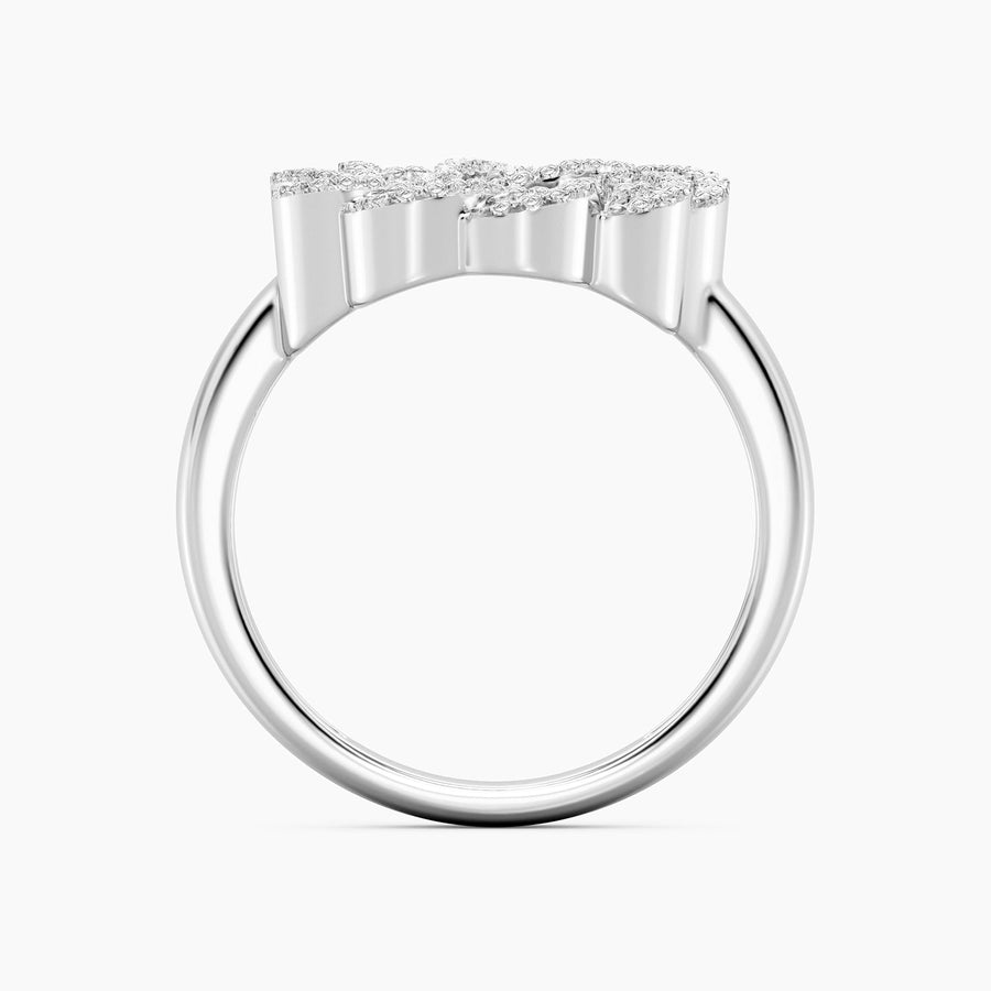 Lab-Grown Family Knot Statement Ring