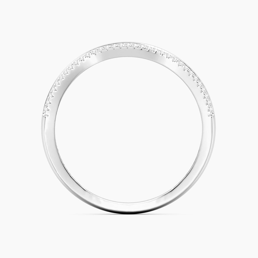Lab-Grown Ride The Wave Stackable Ring
