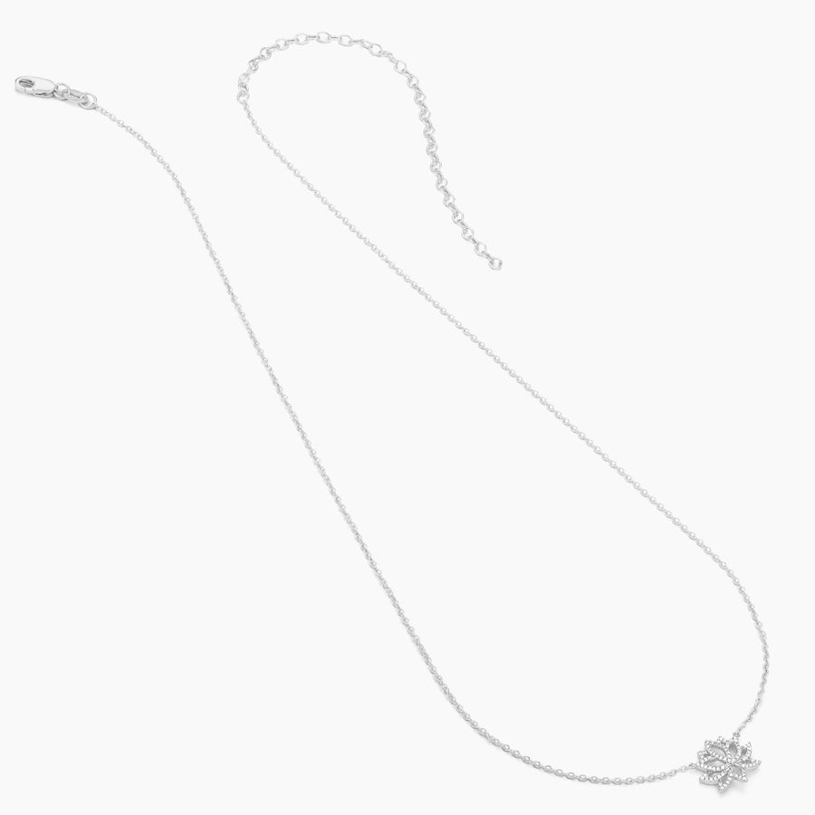 Blooming Lotus Pendant Necklace