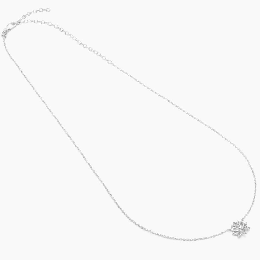 Blooming Lotus Pendant Necklace
