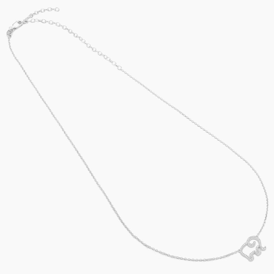 Elephant Mom Pendant Necklace
