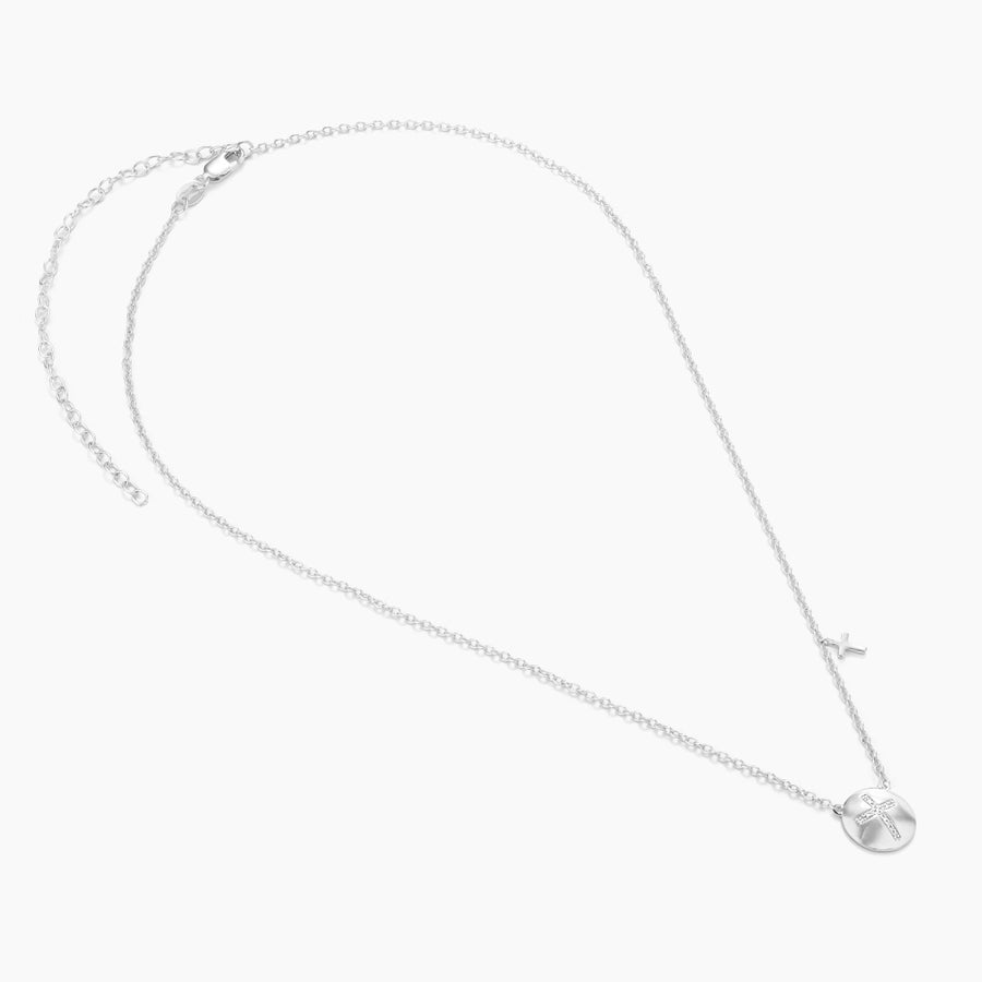 Cross Circle Pendant Necklace