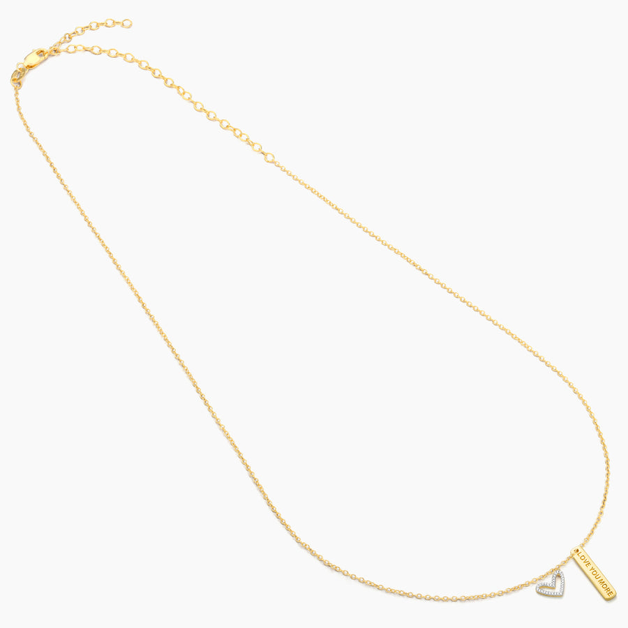 I Love You More Pendant Necklace