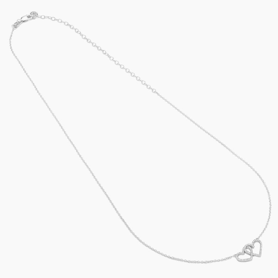 Two Hearts Pendant Necklace