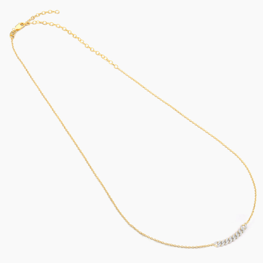 14kt Gold Close Knit Pendant Necklace