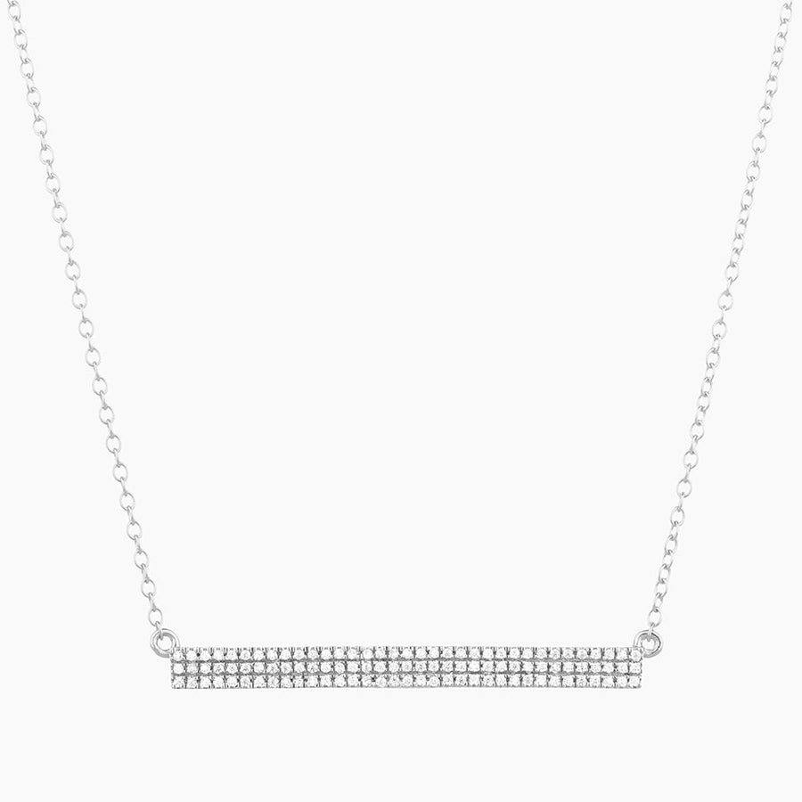 Tell Me Straight Pendant Necklace