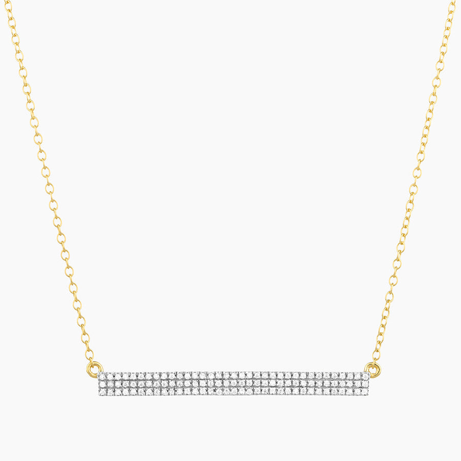 Tell Me Straight Pendant Necklace