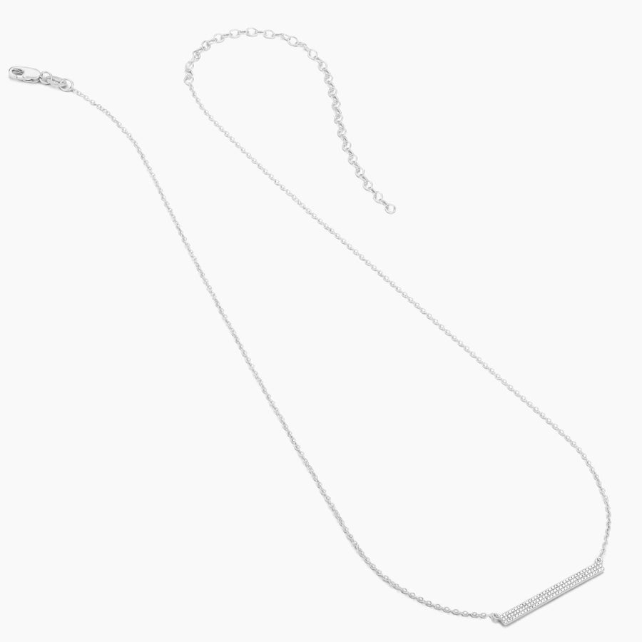 Tell Me Straight Pendant Necklace